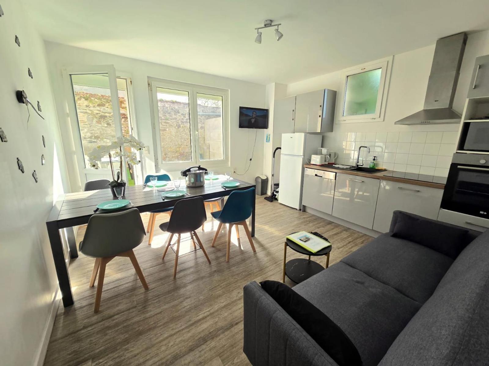 Ferienwohnung Le Pont T3 Etoile Avec Jacuzzi Saint-Méloir-des-Ondes Exterior foto